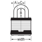 mlcom product laminated lock bumper schem