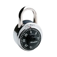 Master Lock Preset Combination Padlock